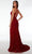 Alyce Paris 61484 - Crisscross Back Sequin Prom Dress Prom Dresses 2 / Red