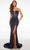 Alyce Paris 61486 - Plunging Corset Prom Dress Special Occasion Dress 000 / Black