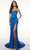 Alyce Paris 61522 - Beaded Strap Sheath Prom Gown Prom Dresses 4 / Emerald