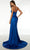 Alyce Paris 61522 - Beaded Strap Sheath Prom Gown Prom Dresses 4 / Emerald