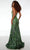 Alyce Paris 61564 - Plunging V-Neck Mermaid Evening Dress Evening Dresses