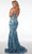 Alyce Paris 61564 - Plunging V-Neck Mermaid Evening Dress Evening Dresses