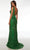 Alyce Paris 61566 - Plunging V-Neck Sheath Evening Dress Evening Dresses