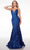 Alyce Paris 61607 - Plunging V-Neck Mermaid Prom Dress Special Occasion Dress