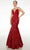 Alyce Paris 61607 - Plunging V-Neck Mermaid Prom Dress Special Occasion Dress