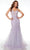 Alyce Paris 61640 - Plunging Neckline Corset Bodice Prom Gown Prom Dresses 000 / Ice Lilac