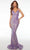 Alyce Paris 61660 - V-Neck Sequins Evening Dress Evening Dresses 000 / Unicorn (Violet)