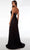 Alyce Paris 61701 - Sheer Embellished Top V-Neck Prom Dress Prom Dresses