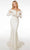 Alyce Paris 61726 - Off-Shoulder Feathers Evening Dress Bridal Dresses