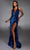 Alyce Paris 61759 - Plunging Halter Sequin Gown Prom Dresses