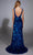 Alyce Paris 61761 - Halter Sequin Fitted Gown Prom Dresses