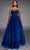 Alyce Paris 61774 - Elegant Tiered Tulle Ballgown Ball Gowns 000 / Royal