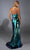 Alyce Paris 61787 - Glamorous Metallic Halter Gown Prom Dresses