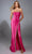 Alyce Paris 61790 - Strapless Satin Gown with Crystal Trim Prom Dresses