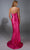 Alyce Paris 61790 - Strapless Satin Gown with Crystal Trim Prom Dresses