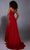 Alyce Paris 61828 - Satin Corset Gown with High Slit Prom Dresses