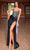 Alyce Paris 61863 - Beaded Sheer Corset Satin Gown Prom Dresses 000 / Black/Silver