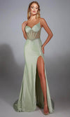 Alyce Paris 61916 - Beaded Sheath Dress with Slit Prom Dresses5