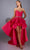 Alyce Paris 61934 - Strapless High-Low Mikado Dress Prom Dresses