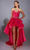 Alyce Paris 61934 - Strapless High-Low Mikado Dress Prom Dresses