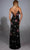 Alyce Paris 61945 - Floral Beaded Sheath Gown Prom Dresses