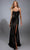 Alyce Paris 61950 - Satin Sheath Gown with High Slit Prom Dresses