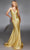 Alyce Paris 61966 - Deep V-Neck Trumpet Gown with Train Special Occasion Dress