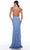 Alyce Paris 88003 - Crisscross Back Beaded Prom Dress Prom Dresses 6 / Periwinkle