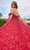 Amarra 54212 - Off-Shoulder Embellished Ballgown Quinceanera Dresses