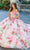 Amarra 54214 - Floral Printed Off-Shoulder Ballgown Quinceanera Dresses