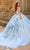 Amarra 54232 - Sweetheart Floral Glittered Ballgown Quinceanera Dresses