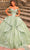 Amarra 54240 - Sweetheart Neck Off-Shoulder Ballgown Quinceanera Dresses 00 / Sage