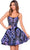 Amarra 88007 - Scoop A-Line Cocktail Dress Homecoming Dresses 000 / Black