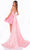 Amarra 88017 - Floral A-Line Cocktail Dress Homecoming Dresses