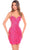 Amarra 88021 - Sweetheart Rhinestones Cocktail Dress Special Occasion Dress 000 / Coral