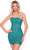 Amarra 88022 - Strapless Sheath Cocktail Dress Special Occasion Dress 000 / Jade