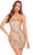 Amarra 88028 - Strapless Sequin Cocktail Dress Special Occasion Dress 000 / Gold