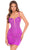 Amarra 88031 - Embroidered Sheath Cocktail Dress Special Occasion Dress 000 / Purple