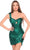 Amarra 88057 - Sweetheart Empire Cocktail Dress Special Occasion Dress 000 / Green