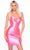 Amarra 88076 - Sleeveless Bodycon Cocktail Dress Special Occasion Dress 000 / Candy Pink