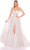 Amarra 88099 - Beaded Strapless Ballgown Special Occasion Dress 000 / Ivory/Silver