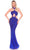 Amarra 88106 - Embellished Cut-Out Detailed Prom Gown Special Occasion Dress 000 / Bright Royal