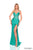 Amarra 88228 - Jersey Sheath Gown with Beaded Bodice Prom Dresses 000 / Green