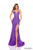 Amarra 88228 - Jersey Sheath Gown with Beaded Bodice Prom Dresses 000 / Purple