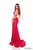 Amarra 88306 - Beaded Bodice Sheath Gown with High Slit Evening Dresses