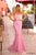 Amarra 88363 - Strapless Sequin Mermaid Gown Prom Dresses 000 / Pink