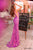 Amarra 88377 - Geometric Sequin Sheath Gown with Slit Prom Dresses