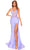 Amarra 88747 - Embellished Bodice Prom Dress Special Occasion Dress 000 / Periwinkle