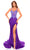 Amarra 88759 - Sequin Corset Prom Dress Special Occasion Dress 000 / Purple