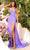 Amarra 88782 - Sequin Trimmed Prom Dress Special Occasion Dress 000 / Lavender Haze